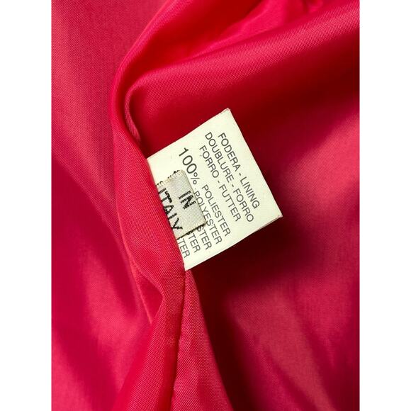 Vintage Italian Suede Jacket Women’s 49 Navy Blue ADAM Made in Italy, Retro Moto - Picture 14 of 14